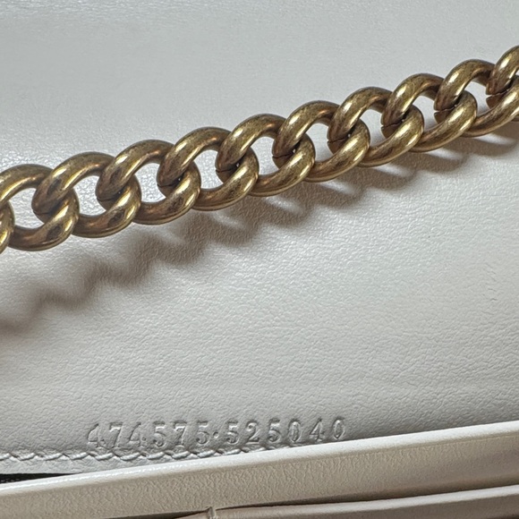 Gucci Cream Clutch with Gold Accents - Picture 7 of 10